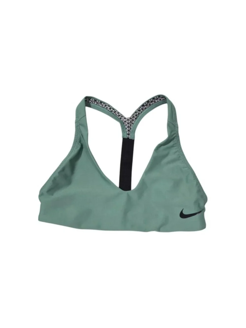 Nike Swim HydraLock Fusion Back Green Bikini Top NESSC188-302 Womens LARGE NWT